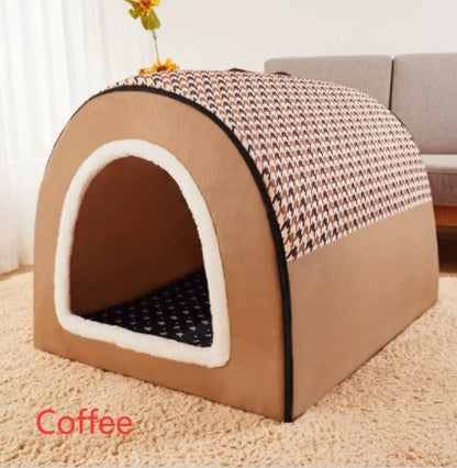 "Universal Large Dog Kennel for All Seasons"