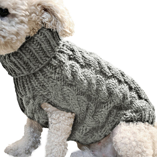 wool sweater for dog