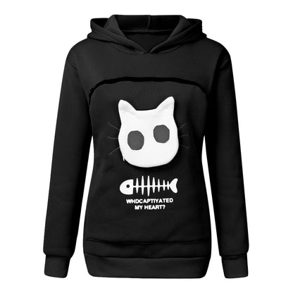 Cat hoodie and bag