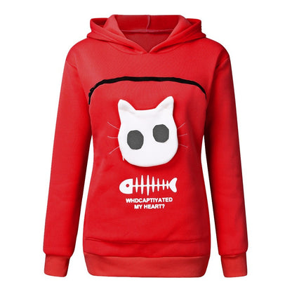 Cat hoodie and bag