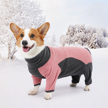 Cold-proof winter clothes for dogs