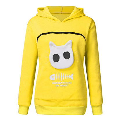 Cat hoodie and bag