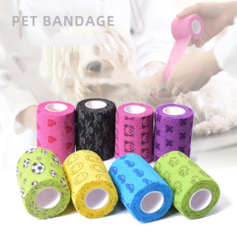 Decorative bandage for dogs and cats