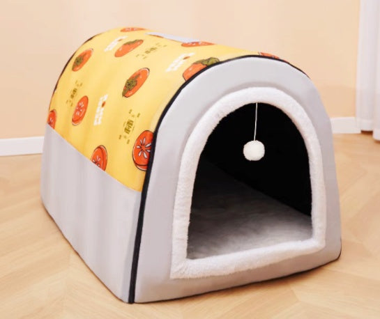 "Universal Large Dog Kennel for All Seasons"