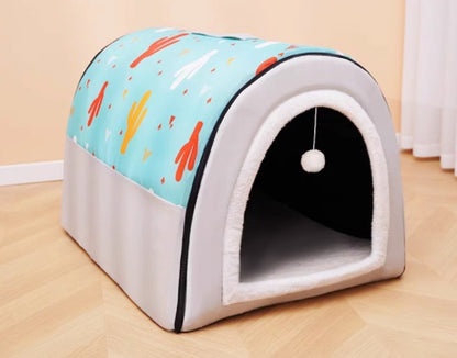 "Universal Large Dog Kennel for All Seasons"