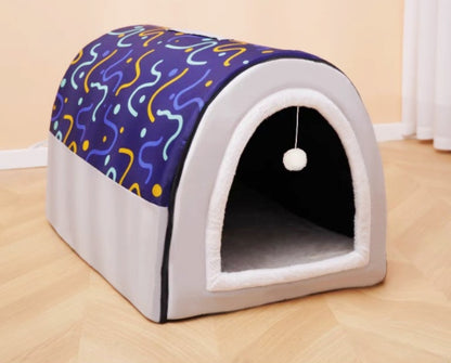 "Universal Large Dog Kennel for All Seasons"