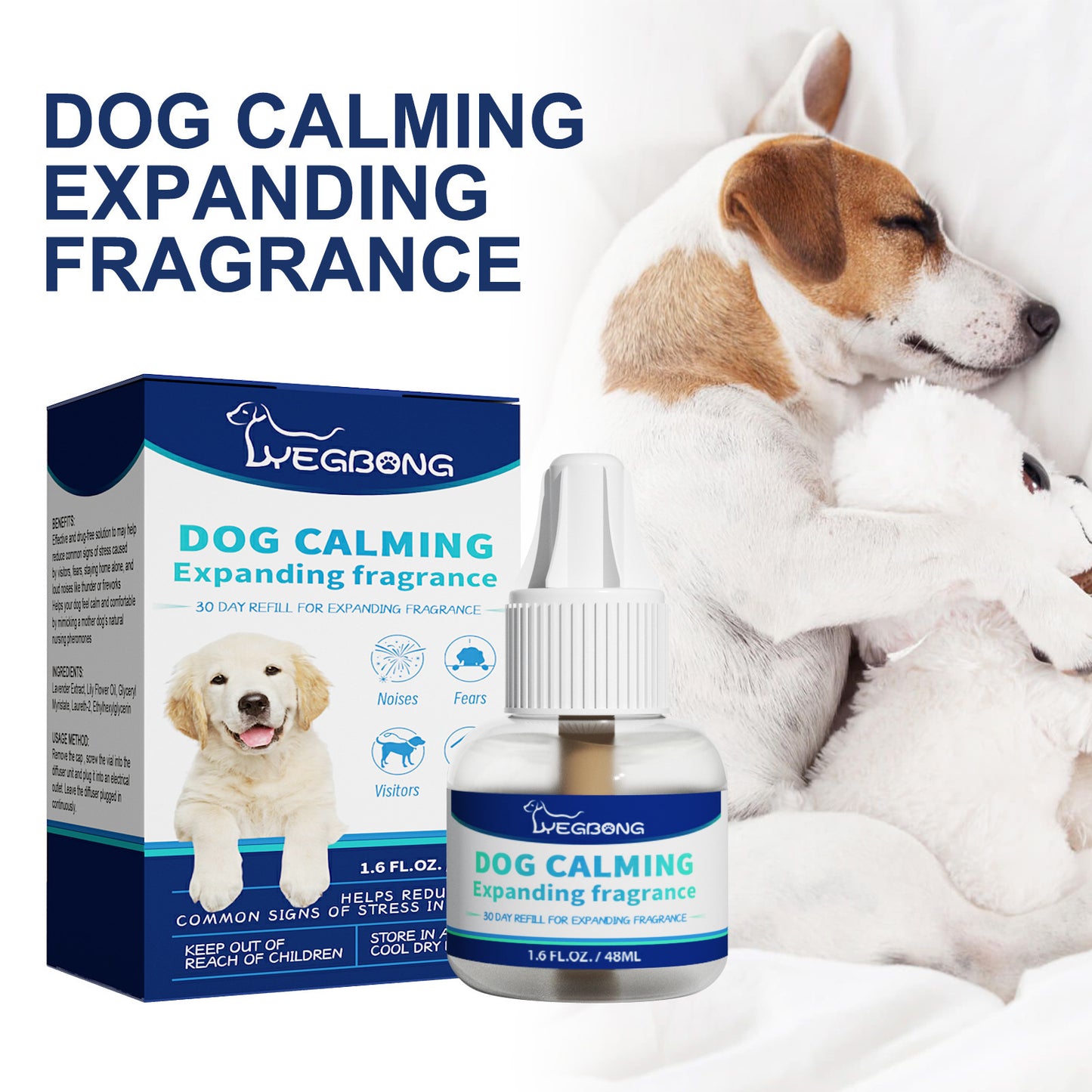 Pet Emotional Care Solution - Relieves Anxiety of Cats and Dogs